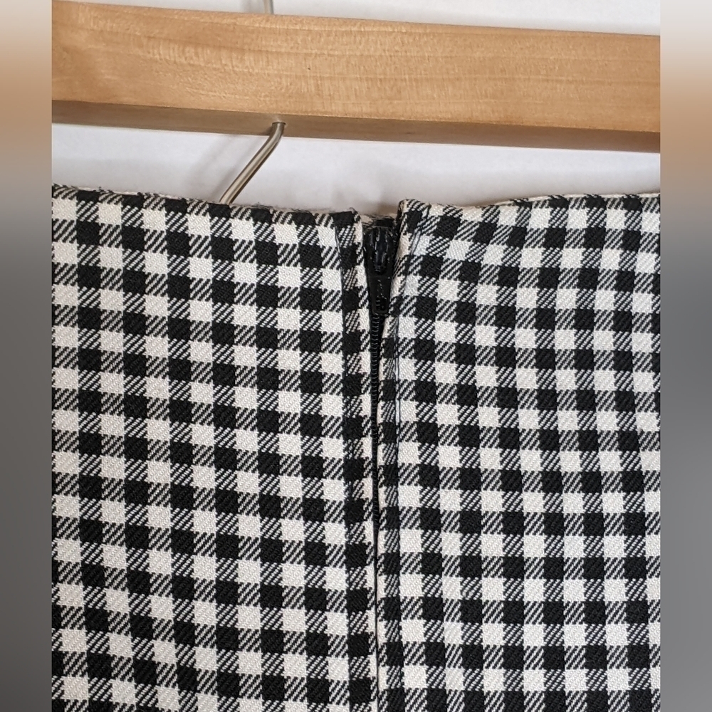 VINTAGE PENCIL SKIRT Gingham - Picture 4 of 8